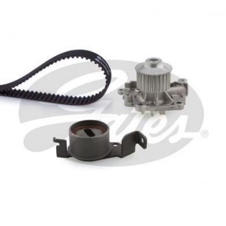 Комплект ГРМ (ремінь + ролик + водяний насос) VOLVO S40 I, V40, MITSUBISHI COLT V, LANCER VI, MIRAGE V 1.6/1.8 09.95-06.04 Gates KP15445XS2 (фото 1)
