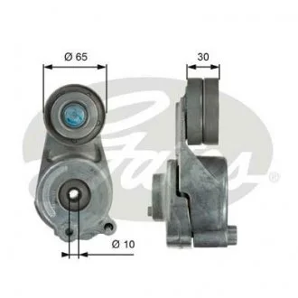 Натяжитель ремня Sprinter 3.0CDI OM642 06- (компл.) -AC Gates T39062