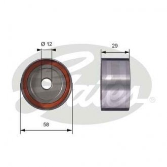 Ролик направляючий Gates T42025 (фото 1)