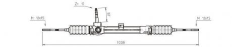 Рулевой механизм GENERAL RICAMBI FI4114 (фото 1)