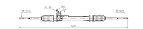 Рулевой механизм GENERAL RICAMBI WW4037 (фото 1)
