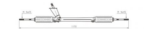 Рулевой механизм GENERAL RICAMBI WW4042 (фото 1)