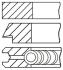 Кільця поршневі GOETZE 08-524600-00 (фото 1)
