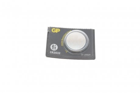 Батарейка Lithium CR2032-8U5 (3V DC) (1шт) GP 4891199001147 (фото 1)