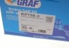 Комплект водяного насоса / зубчатого ремня GRAF KP7583 (фото 7)