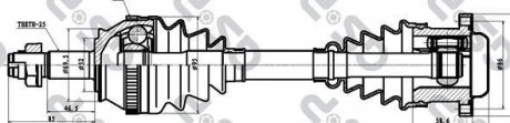 Привідний вал GSP 217001 (фото 1)
