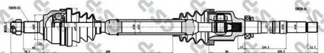 Привідний вал GSP 245137