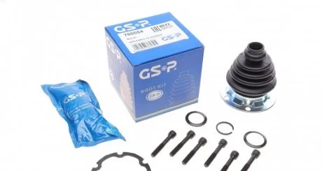 Пыльник ШРУСа AUDI 80/A4 I/VW GOLF I-III/PASSAT II-V 1.6-2.9 81-05 внутр. GSP 760054 (фото 1)