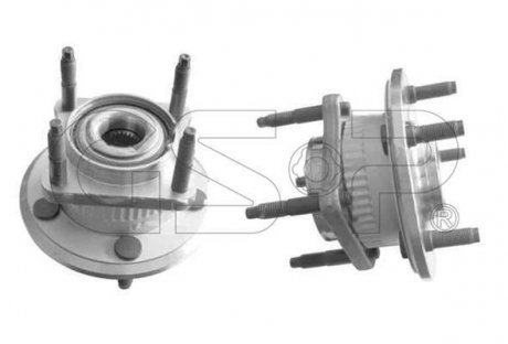 Комплект подшипника ступицы колеса GSP 9329007 (фото 1)