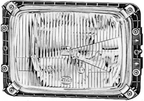 Основная фара HELLA 1AE 003 440-451