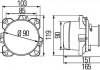 Вставка фары, основная фара, Вставка фары, основная фара HELLA 1BL 008 193-011 (фото 2)