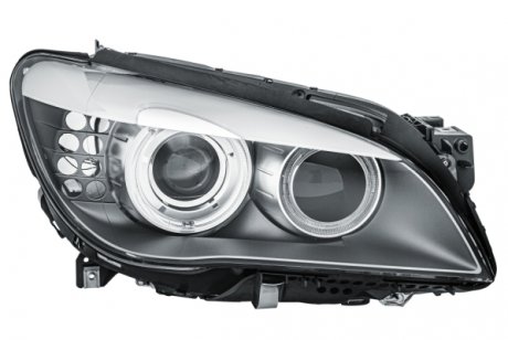 BMW Фара основная Bi-Xenon с мотором,без ламп,без предвкл.прибора D1S H8 с дневн.светом прав.7 F01 08- HELLA 1EL 354 689-021