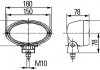 Фара рабочего освещения, Фара рабочего освещения HELLA 1GA996161281 (фото 3)