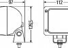 Фара рабочего освещения HELLA 1GA997506021 (фото 3)
