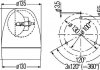 Пробесковый маячок HELLA 2RL007337041 (фото 2)