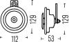 Звуковой сигнал HELLA 3BA002768082 (фото 2)