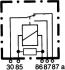 Реле робочого струму 5/20А, 24В, кількість контактів 5шт HELLA 4RD933332611 (фото 2)