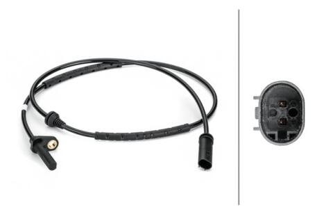 Датчик ABS задн Лів/Прав BMW X5 (E70), X5 (F15, F85), X6 (E71, E72), X6 (F16, F86) 2.0-4.8 10.06-07.19 HELLA 6PU012806481 (фото 1)