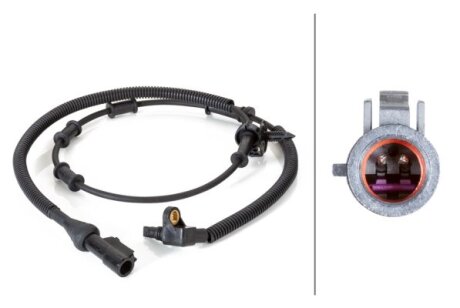 Датчик, кількість обертів колеса HELLA 6PU230040541