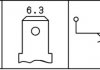 Датчик давления масла VW Caddy/Passat 1.6 TD 95- (1.4-1.6BAR) HELLA 6ZL 003 259-471 (фото 2)