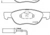 Комплект тормозных колодок, дисковый тормоз HELLA 8DB355007901 (фото 2)