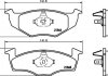 Комплект тормозных колодок, дисковый тормоз HELLA 8DB 355 007-911 (фото 2)