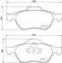 Тормозные колодки передние Renault Laguna 01- (ATE) (156,3x68,8x18) HELLA 8DB355009-091 (фото 1)