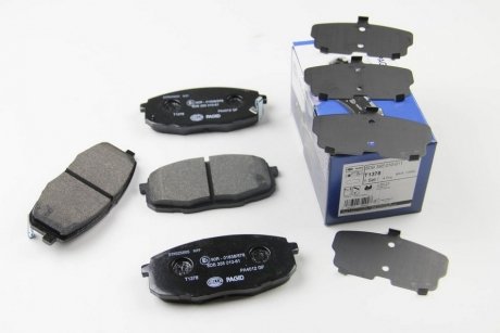 Комплект тормозных колодок, дисковый тормоз HELLA 8DB355010-611 (фото 1)