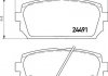 Тормозные колодки, дисковый тормоз (набор) HELLA 8DB355012971 (фото 2)