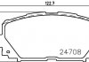 Комплект тормозных колодок, дисковый тормоз HELLA 8DB355013901 (фото 2)