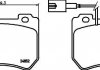 Тормозные колодки, дисковый тормоз (набор) HELLA 8DB355014651 (фото 2)