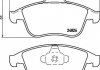 Комплект гальмівних колодок, дискове гальмо HELLA 8DB 355 015-041 (фото 2)