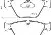 Тормозные колодки, дисковый тормоз (набор) HELLA 8DB355015391 (фото 2)