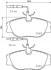 Тормозные колодки, дисковый тормоз (набор) HELLA 8DB355018171 (фото 1)
