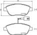 Тормозные колодки, дисковый тормоз (набор) HELLA 8DB355018831 (фото 1)
