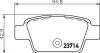 Тормозные колодки, дисковый тормоз (набор) HELLA 8DB355018851 (фото 1)