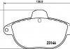 Комплект тормозных колодок, дисковый тормоз 8DB 355 019-281