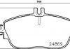 Комплект тормозных колодок, дисковый тормоз 8DB 355 019-721