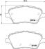 Тормозные колодки дисковые HELLA 8DB355020621 (фото 1)