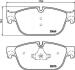 Комплект тормозных колодок HELLA 8DB355021141 (фото 1)
