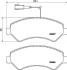 Дисковые тормозные колодки HELLA 8DB355021281 (фото 1)