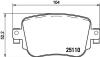 Дисковые тормозные колодки HELLA 8DB 355 021-291 (фото 1)