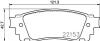 Колодки тормозные (задние) Lexus NX 2.0/2.5 16V 14-/Toyota Alphard 3.5 15- (Akebono) HELLA 8DB355024631 (фото 1)