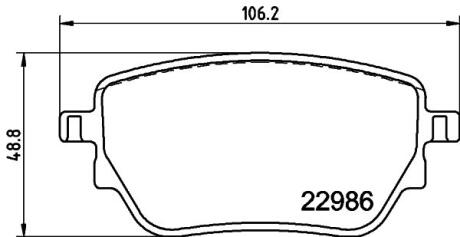 Klocki ham. ty? MB HELLA 8DB355039021 (фото 1)
