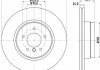 Тормозной диск зад. X5 E70/F15/F85/ X6 E71/E72/F16/F86 07- 3.0-4.8 (PRO) HELLA PAGID 8DD355117-761