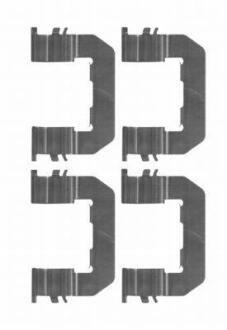 Ремкомплект гальмівних колодок HELLA 8DZ355203931