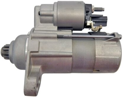 Стартер (12В, 2кВт, новий) AUDI A3, SEAT IBIZA IV, IBIZA IV SC, IBIZA IV ST, LEON, LEON SC, LEON ST, TOLEDO IV, SKODA FABIA III, FABIA III PRAKTIK, KAMIQ, OCTAVIA III, RAPID 1.4D/1.6D/2.0D 08.12- HELLA 8EA011611751