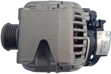 Генератор (14В, 140А) AUDI A4 ALLROAD B8, A4 B8, A5, Q5 1.8-3.2 06.07-05.17 HELLA 8EL011713041 (фото 1)