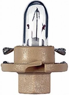 Лампа накаливания, 12V 1,5W BX8,4d бежевый HELLA 8GA007997141 (фото 1)