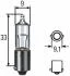 Лампа накаливания, H10W 12V 10W BA9s 8GH002473191
